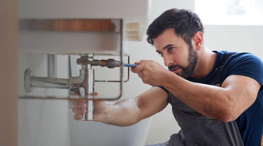 Professional water heater installation services in Knickerbocker, TX